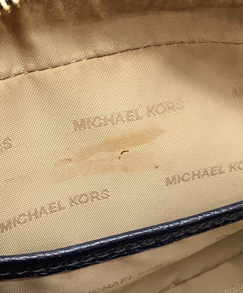 MICHAEL KORS（マイケルコース）MICHAEL KORS (マイケルコース) ショルダーバッグ ネイビーの古着・服飾アイテム