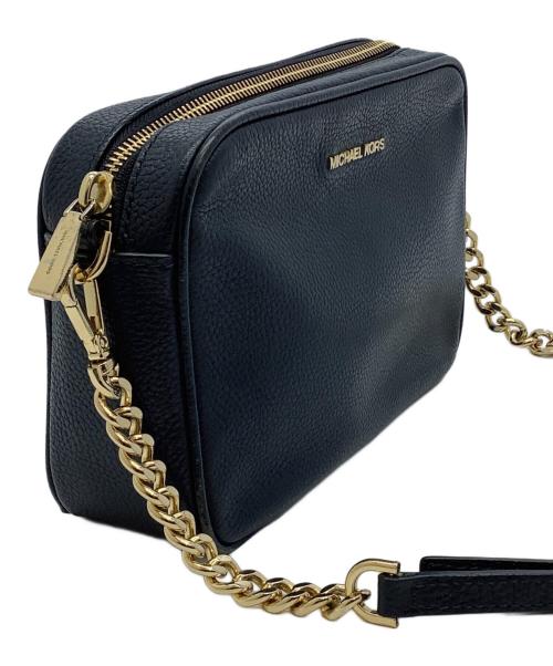 MICHAEL KORS（マイケルコース）MICHAEL KORS (マイケルコース) ショルダーバッグ ネイビーの古着・服飾アイテム