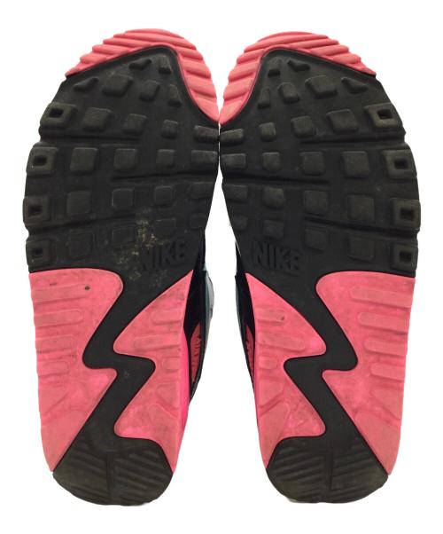 NIKE（ナイキ）NIKE (ナイキ) WMNS AIR MAX 90 ピンク×ブルー サイズ:US7.5、UK5、EUR38.5、cm24.5、BR37、CN245(2.5)の古着・服飾アイテム