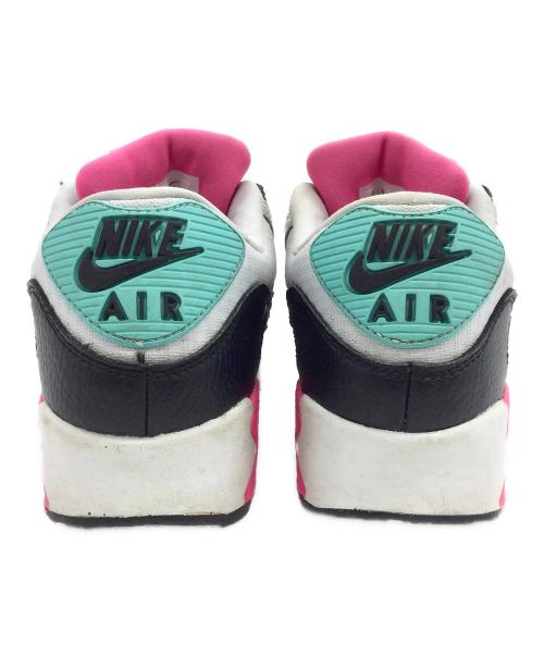 NIKE（ナイキ）NIKE (ナイキ) WMNS AIR MAX 90 ピンク×ブルー サイズ:US7.5、UK5、EUR38.5、cm24.5、BR37、CN245(2.5)の古着・服飾アイテム