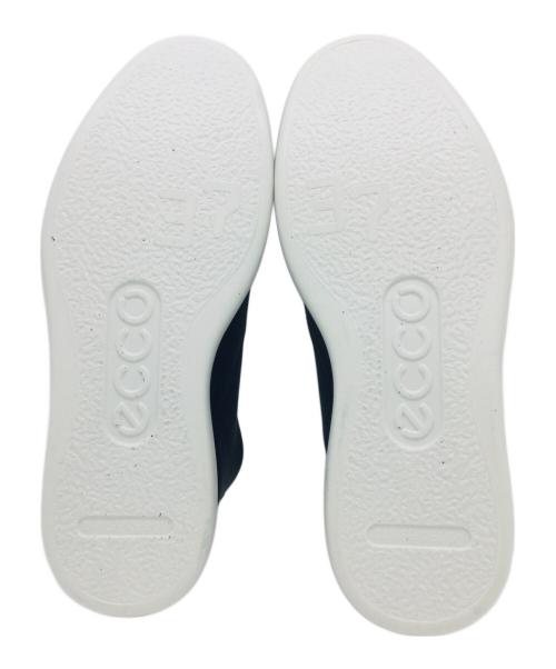 ECCO（エコー）ECCO (エコー) スニーカー ブラック サイズ:EU37、US6-6.5、UK4.5、CN235(2)の古着・服飾アイテム