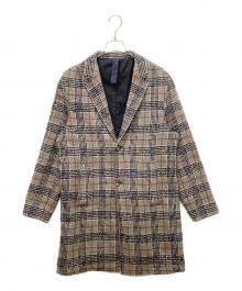 zaraman（ザラマン）の古着「チェスターコート」｜グレー×ネイビー