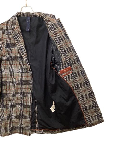 zaraman（ザラマン）zaraman (ザラマン) チェスターコート グレー×ネイビー サイズ:Sの古着・服飾アイテム