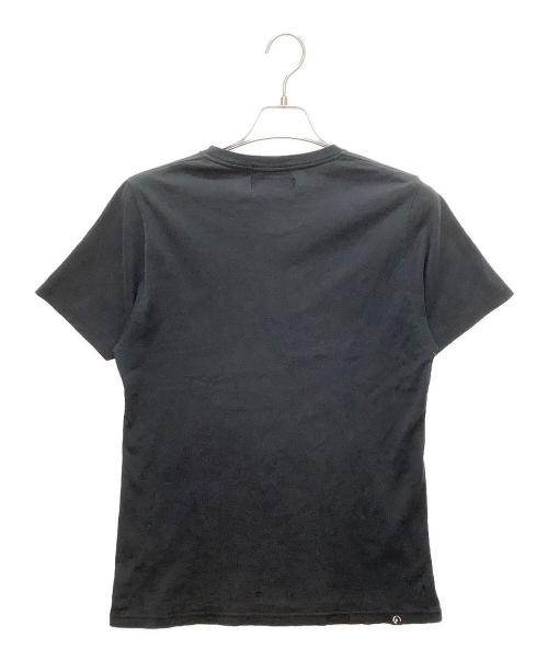 Hysteric Glamour（ヒステリックグラマー）Hysteric Glamour (ヒステリックグラマー) Mastermind JAPAN (マスターマインド ジャパン) 0221CT18　プリントTシャツ ブラック サイズ:Mの古着・服飾アイテム