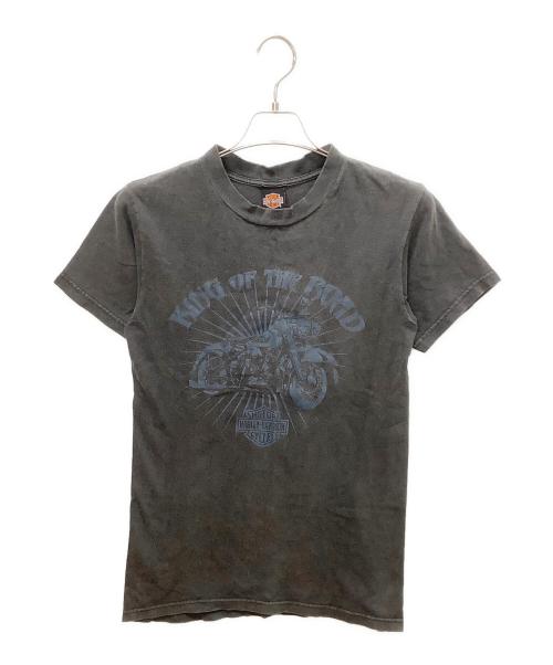 HARLEY-DAVIDSON（ハーレーダビッドソン）HARLEY-DAVIDSON (ハーレーダビッドソン) 半袖Tシャツ グレー サイズ:Sの古着・服飾アイテム