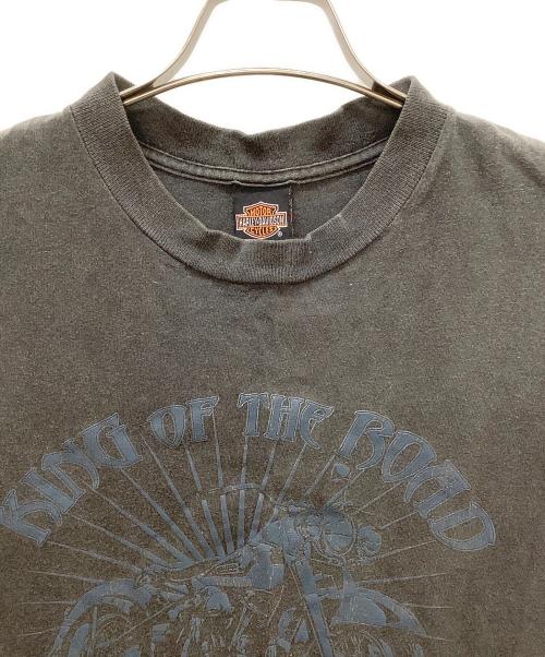 HARLEY-DAVIDSON（ハーレーダビッドソン）HARLEY-DAVIDSON (ハーレーダビッドソン) 半袖Tシャツ グレー サイズ:Sの古着・服飾アイテム