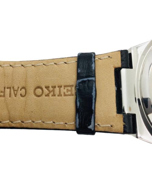 SEIKO（セイコー）SEIKO (セイコー) 腕時計 ソーラー充電 V175-0CN0 ブラックの古着・服飾アイテム