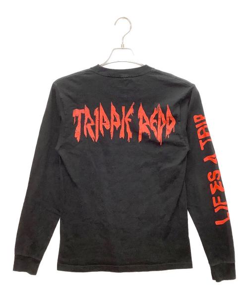 TRIPPIE REDD（トリッピー・レッド）TRIPPIE REDD (トリッピー・レッド) ロングスリーブTシャツ ブラック サイズ:Sの古着・服飾アイテム