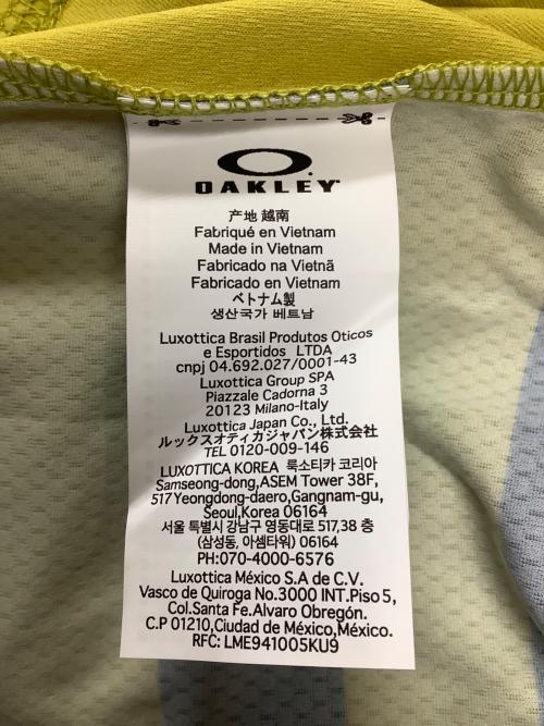 OAKLEY（オークリー）OAKLEY (オークリー) FOA404243　トレーニングウェア イエロー サイズ:XLの古着・服飾アイテム