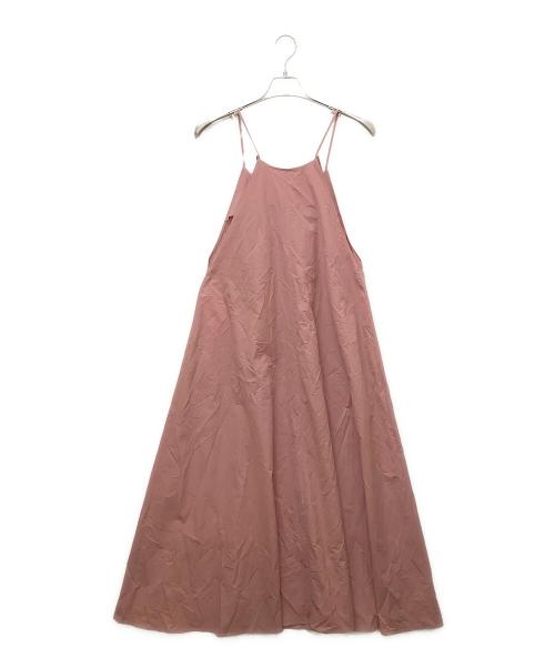 BEAUTY&YOUTH（ビューティーアンドユース）BEAUTY&YOUTH (ビューティーアンドユース) 1626-162-4512-3150　ノースリーブ・キャミソールワンピース ピンク サイズ:Mの古着・服飾アイテム