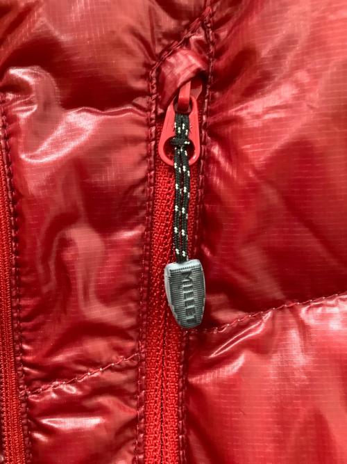 MILLET（ミレー）MILLET (ミレー) ダウンジャケット レッド サイズ:Sの古着・服飾アイテム