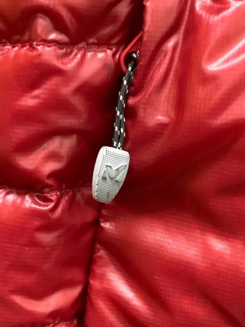 MILLET（ミレー）MILLET (ミレー) ダウンジャケット レッド サイズ:Sの古着・服飾アイテム