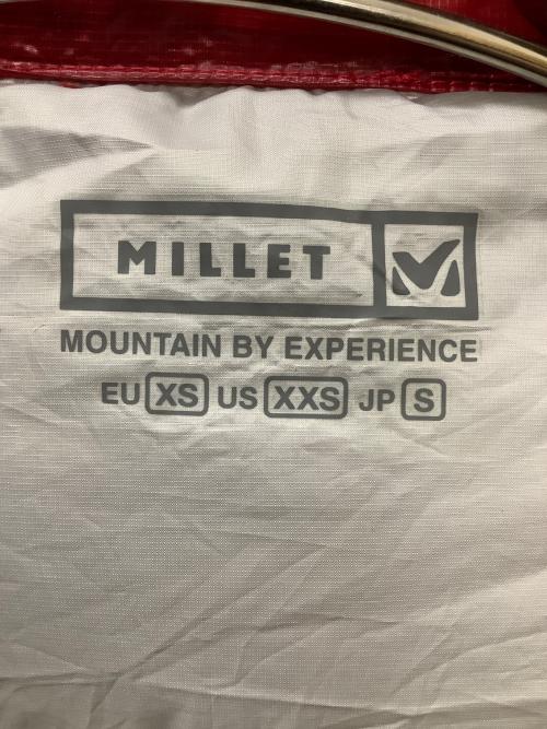 MILLET（ミレー）MILLET (ミレー) ダウンジャケット レッド サイズ:Sの古着・服飾アイテム
