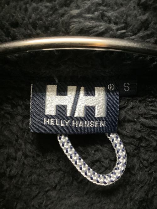HELLY HANSEN（ヘリーハンセン）HELLY HANSEN (ヘリーハンセン) フリースベスト ブラック×ホワイト サイズ:Sの古着・服飾アイテム