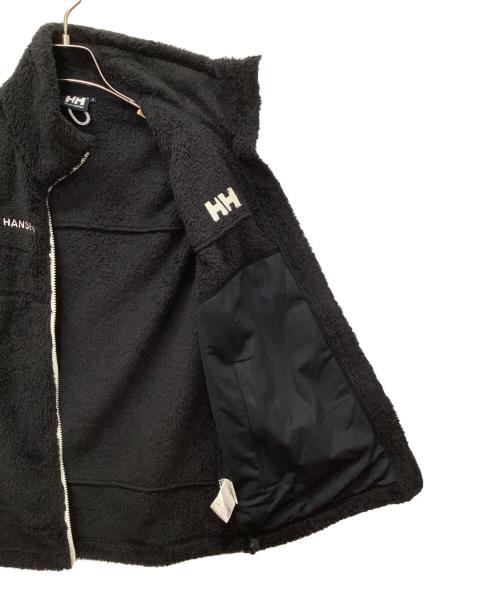 HELLY HANSEN（ヘリーハンセン）HELLY HANSEN (ヘリーハンセン) フリースベスト ブラック×ホワイト サイズ:Sの古着・服飾アイテム