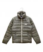 HELLY HANSENヘリーハンセン）の古着「HE10604　ダウンジャケット」｜シルバー