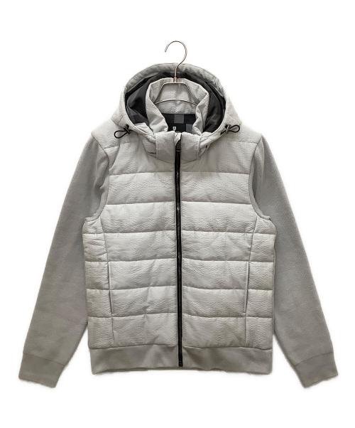 BLACK LABEL CRESTBRIDGE（ブラックレーベル クレストブリッジ）BLACK LABEL CRESTBRIDGE (ブラックレーベル クレストブリッジ) 51N08-208-04　中綿ジャケット グレー サイズ:LLの古着・服飾アイテム