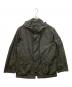 MACKINTOSH LONDON（マッキントッシュ ロンドン）の古着「G1F01-208-79　フーデッドジャケット」｜グリーン×ブラック