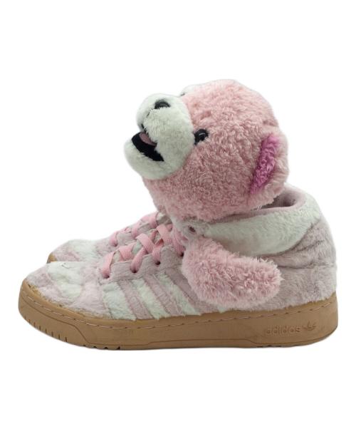 adidas（アディダス）adidas (アディダス) JEREMY SCOTT (ジェレミースコット) スニーカー ピンク サイズ:US7 1/2、UK7、FR40 2/3、cm25.5、CHN250の古着・服飾アイテム