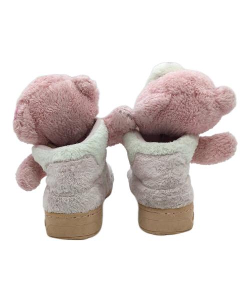 adidas（アディダス）adidas (アディダス) JEREMY SCOTT (ジェレミースコット) スニーカー ピンク サイズ:US7 1/2、UK7、FR40 2/3、cm25.5、CHN250の古着・服飾アイテム