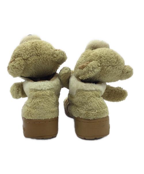 adidas（アディダス）adidas (アディダス) JEREMY SCOTT (ジェレミースコット) スニーカー ブラウン サイズ:US6 1/2、UK6、FR39 1/3、JP245、CHN240の古着・服飾アイテム