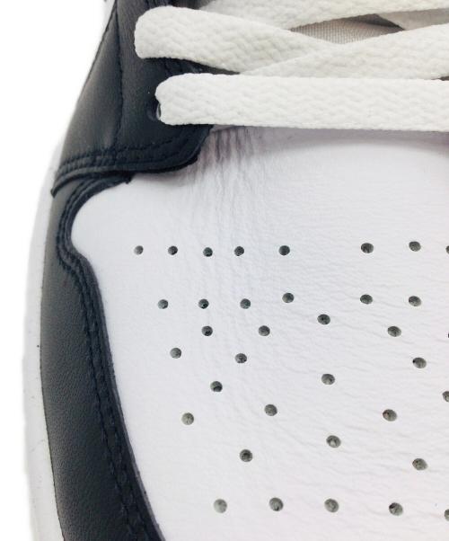 NIKE（ナイキ）NIKE (ナイキ) Air Jordan 1 Mid SE ホワイト×ブラウン サイズ:US8.5、UK7.5、EUR42、cm26.5、BR40、CN265の古着・服飾アイテム