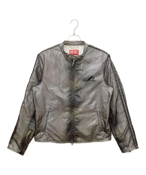 DIESEL（ディーゼル）DIESEL (ディーゼル) GREY Light jacket J-POP グレー サイズ:50の古着・服飾アイテム