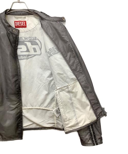 DIESEL（ディーゼル）DIESEL (ディーゼル) GREY Light jacket J-POP グレー サイズ:50の古着・服飾アイテム