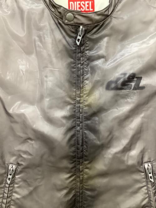 DIESEL（ディーゼル）DIESEL (ディーゼル) GREY Light jacket J-POP グレー サイズ:50の古着・服飾アイテム