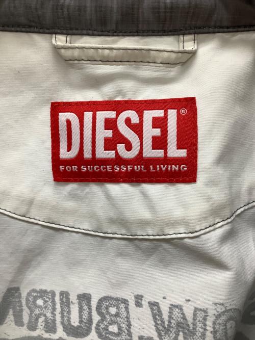 DIESEL（ディーゼル）DIESEL (ディーゼル) GREY Light jacket J-POP グレー サイズ:50の古着・服飾アイテム