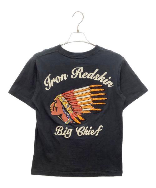 INDIAN（インディアン）INDIAN (インディアン) 半袖Tシャツ ブラック サイズ:Mの古着・服飾アイテム