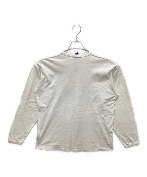 stussy（ステューシー）stussy (ステューシー) 長袖Tシャツ ホワイト サイズ:Lの古着・服飾アイテム