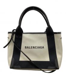 BALENCIAGA（バレンシアガ）の古着「390346 9260 2WAYバッグ」｜アイボリー×ブラック