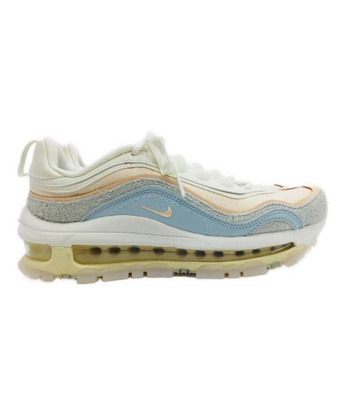NIKE（ナイキ）NIKE (ナイキ) WMNS AIR MAX 97 FUTURA ブルー×ベージュ サイズ:US7.5、UK5、EUR38.5、cm24.5、BR37、CN245(2.5) 未使用品の古着・服飾アイテム