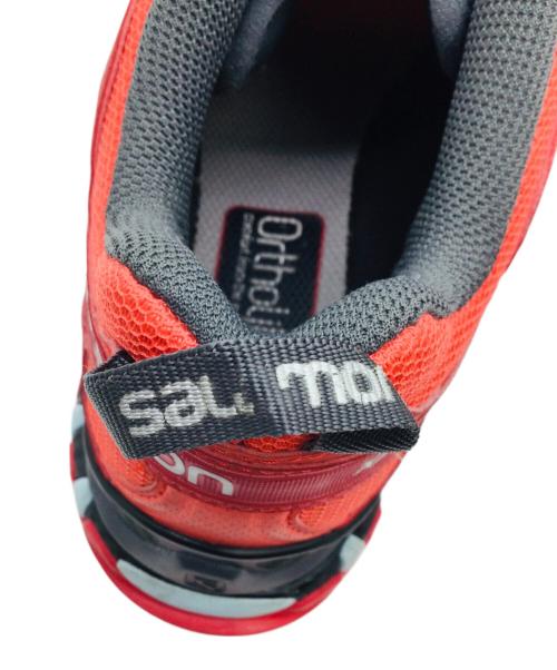 SALOMON（サロモン）SALOMON (サロモン) トレッキングシューズ レッド サイズ:UK5、EUR38、USA6.5、JAPAN23.5の古着・服飾アイテム