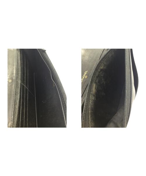 CHANEL（シャネル）CHANEL (シャネル) 2つ折り財布 ブラックの古着・服飾アイテム