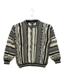 Protege COLLECTION（プロテージ コレクション）の古着「厚手ニット」｜ホワイト×グレー