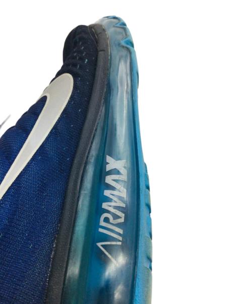 NIKE（ナイキ）NIKE (ナイキ) AIR MAX 2017 ブルー×ネイビー サイズ:US9.5、UK8.5、EUR43、cm27.5、の古着・服飾アイテム
