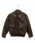 CANYキャニー）の古着「レザージャケット」｜ブラウン