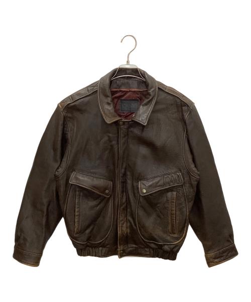 CANY（キャニー）CANY (キャニー) レザージャケット ブラウン サイズ:Fの古着・服飾アイテム