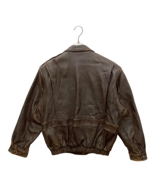 CANY（キャニー）CANY (キャニー) レザージャケット ブラウン サイズ:Fの古着・服飾アイテム