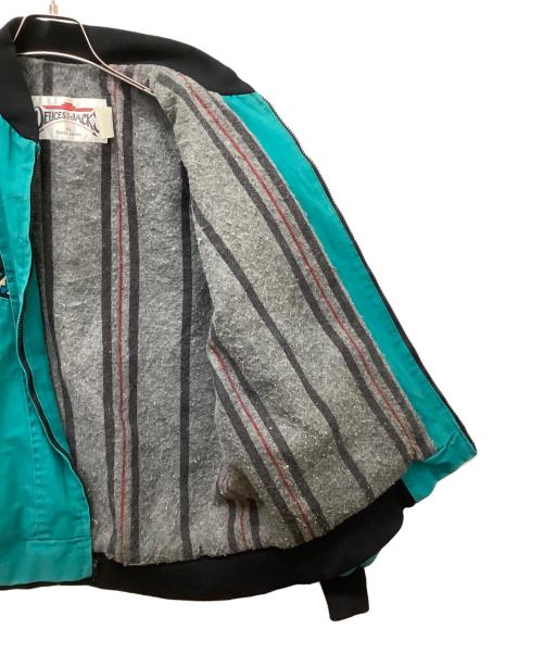 Deuces and jacks（デュースアンドジャックス）Deuces and jacks (デュースアンドジャックス) ワークジャケット グリーン サイズ:Lの古着・服飾アイテム