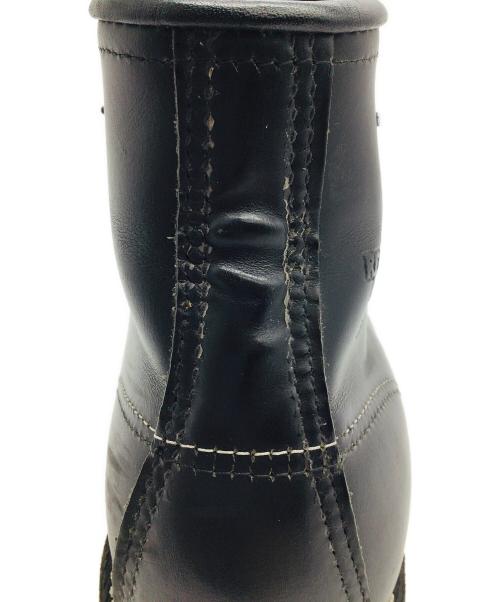 RED WING（レッドウィング）RED WING (レッドウィング) ショートブーツ ブラック サイズ:USA8 1/2、UK7 1/2、EUR41の古着・服飾アイテム