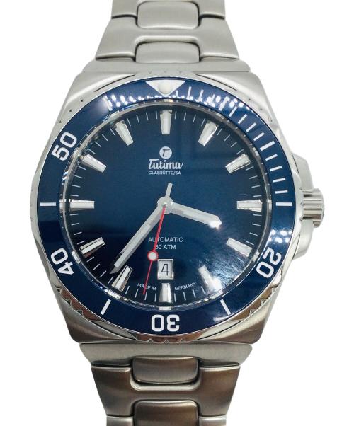 TUTIMA（チュティマ）TUTIMA (チュティマ) 腕時計 ブルーの古着・服飾アイテム