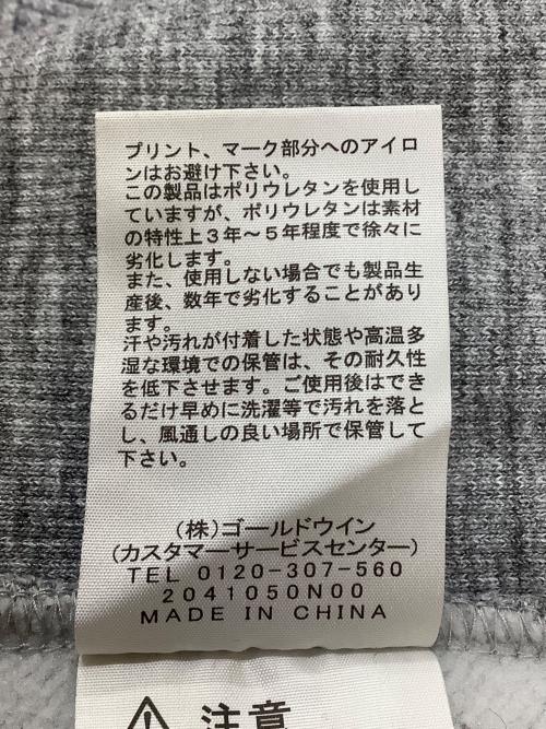 THE NORTH FACE（ザ ノース フェイス）THE NORTH FACE (ザ ノース フェイス) NT62231　SQUARE LOGO CREW ライトグレー サイズ:Mの古着・服飾アイテム