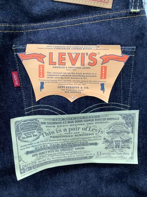 LEVI'S VINTAGE CLOTHING（リーバイス ビンテージ クロージング）LEVI'S VINTAGE CLOTHING (リーバイス ビンテージ クロージング) PC9-50154-0068　501Zデニムパンツ インディゴ サイズ:W31×L34の古着・服飾アイテム