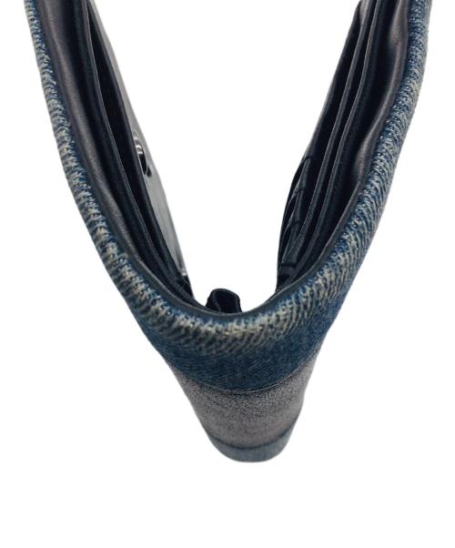 DIESEL（ディーゼル）DIESEL (ディーゼル) 2つ折り財布 インディゴの古着・服飾アイテム