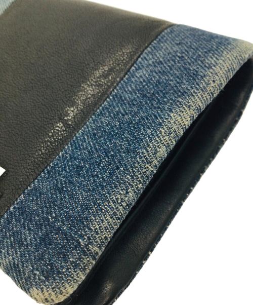 DIESEL（ディーゼル）DIESEL (ディーゼル) 2つ折り財布 インディゴの古着・服飾アイテム