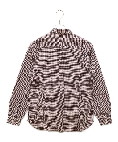 FRED PERRY（フレッドペリー）FRED PERRY (フレッドペリー) M7295J　長袖シャツ レッド×ネイビー サイズ:Mの古着・服飾アイテム