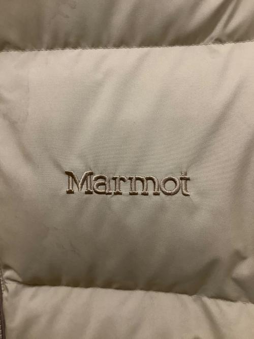 MARMOT（マーモット）MARMOT (マーモット) TOMSJK80SP　ダウンジャケット ベージュ×ブラック サイズ:Mの古着・服飾アイテム